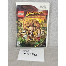 LEGO Indiana Jones The Original Adventures Nintendo Wii Game 2008 LucasArts