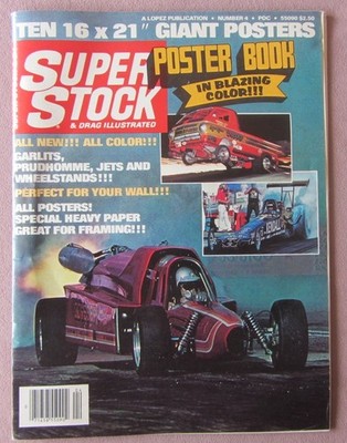 1980 Super Stock Car Racing 10 Giant 16 x 21 Posters Lopez Jets Funnys #4