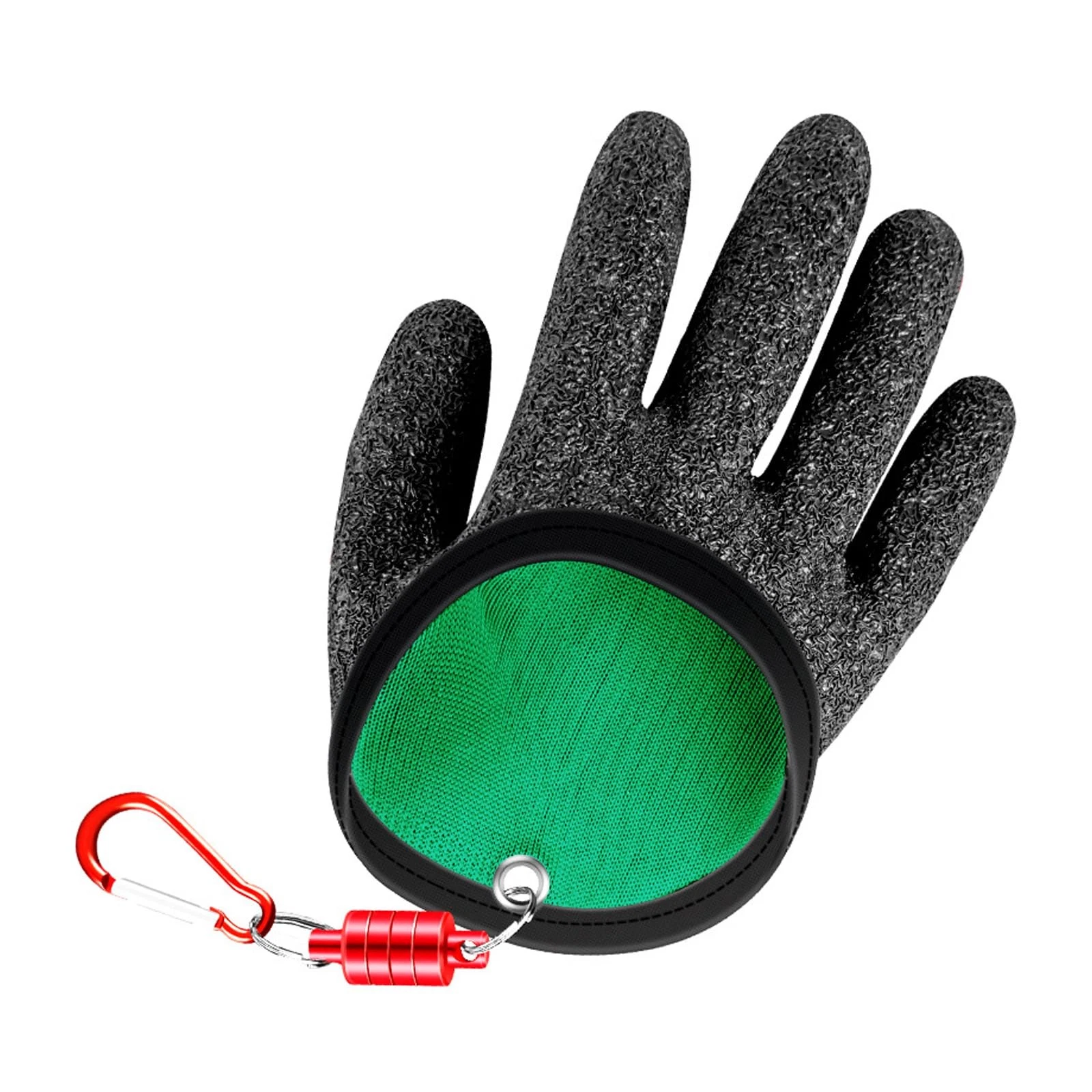 Stab Resistant Bite Resistant Fishing Glove, Fishing Gloves with Magnetic Closure, What...