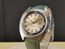 PRECIMAX Compressor  Diver Vintage   ref. Edelstahl Big 42 swiss made