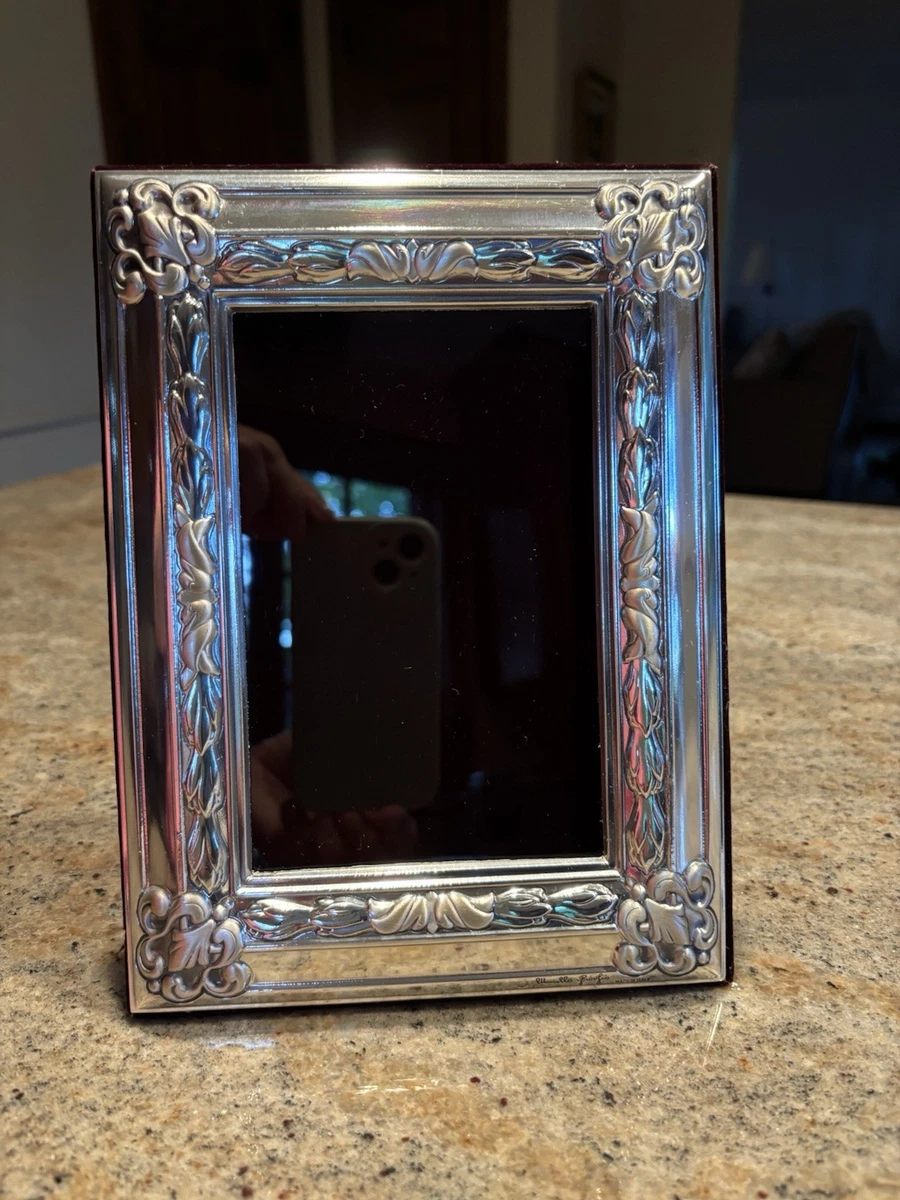 Sterling Silver Picture Frame In Antique Picture Frames for sale