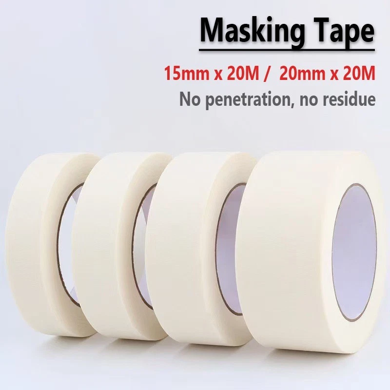 Strong Adhesive Scratch Free Peelable Masking Tape Spray Painted Masking Surface