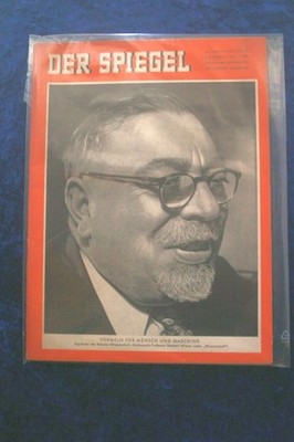 Der Spiegel 40/56 3.10.1956 Geburtstag & Prof. Norbert Wiener