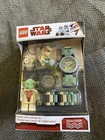 LEGO STAR WARS CLONE WARS  *YODA MINIFIGURE WATCH SET* 9002069  *NEW SEALED BOX*