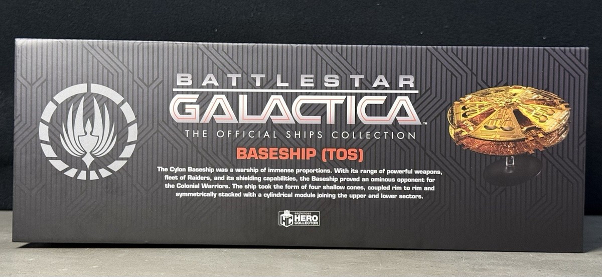 Eaglemoss Hero Collector: Battlestar Galactica - Cylon  Battlestar Galactica Gold Plated Classic Galactica Eaglemoss Limited Of 500 main image 1
