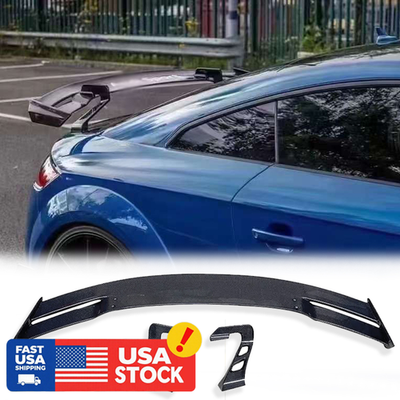 #ad #ad Real Carbon Fiber Car Rear Spoiler Wing Lip Fits Audi TT TTS TTRS R8 Coupe $574.75
