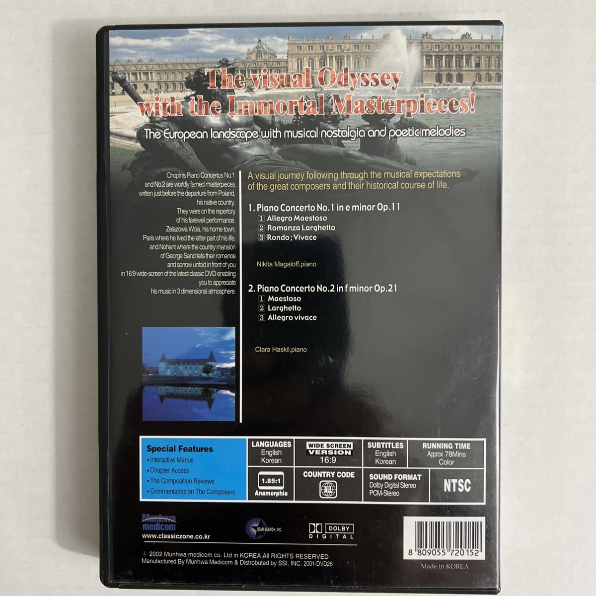 【中古】「非常に良い」In Search of the Great Composers [DVD] [Import] The Great Composers: Chopin (DVD/CD) Frederic Francois Chopin Buy