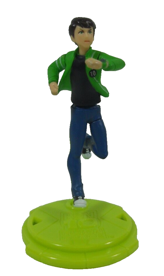 BEN TEN 10 personaggio altezza circa 6 cm nuovo solo sbustato