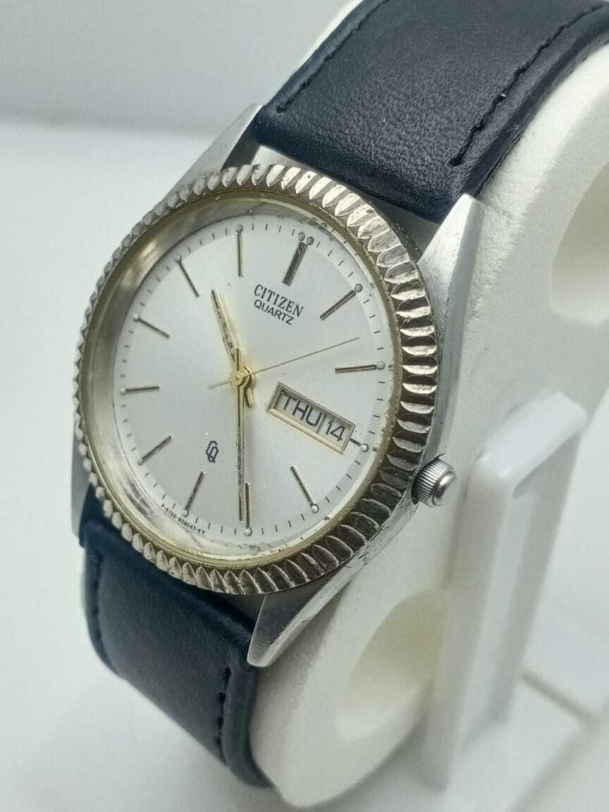 Citizen Quartz 6100-R01037 Day/Date Vintage Watch | eBay