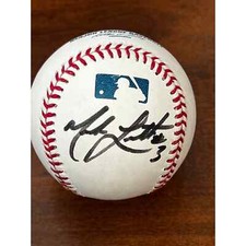 Mark Loretta Signed Baseball