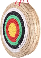 Archery Targets Traditional Solid Straw round Archery Target Shooting Bow Colour