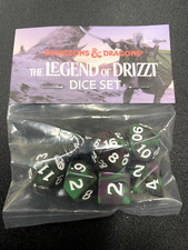 Legend of Drizzt Dice Set Exclusive Free RPG Day 2024 Sirius Dice