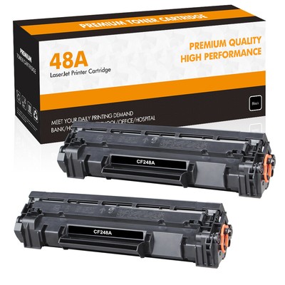 2PK CF248A Toner Compatible for HP 48A LaserJet Pro M15a M15w M16a M16w MFP  M28a | eBay