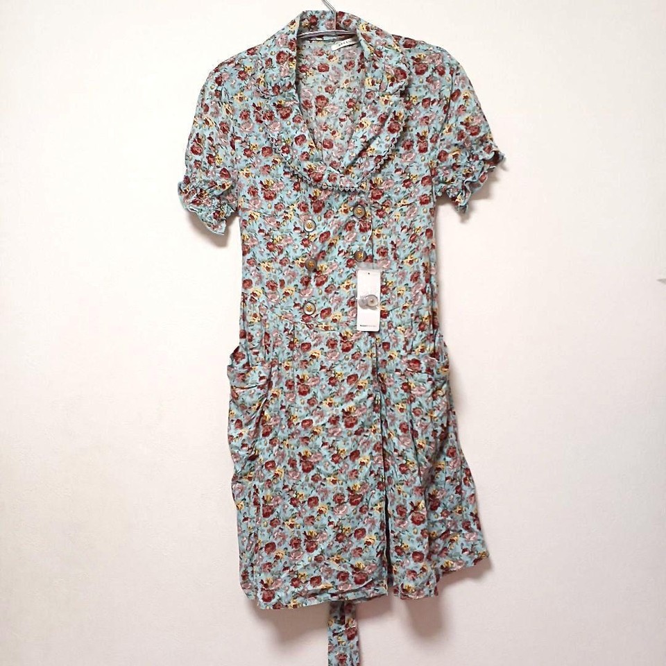 Axes Femme Tunic Dress Floral Trench Length 33 inches eBay