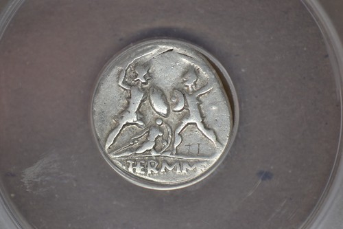 Roman Republic:Q. Minucius Thermus M.f. (103 BC). AR denarius (18mm). ANACS F-15 - Afbeelding 3 van 5