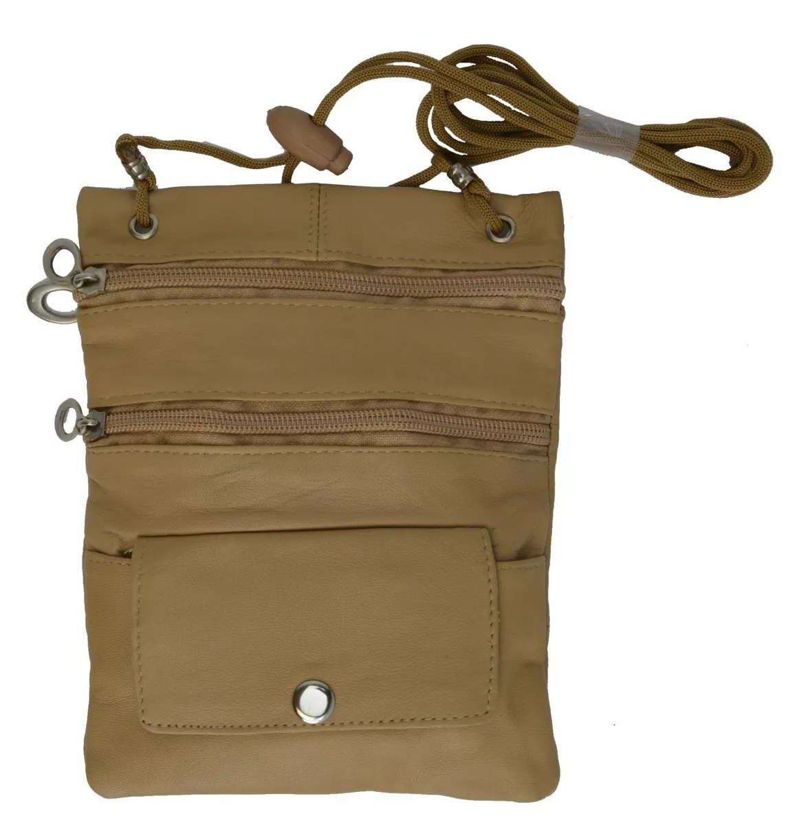 Mens Leather Sling Bag, Travel Document Holder, Sling Bag