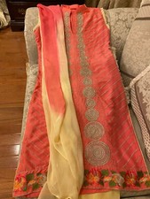 Pakistani Indian embroidered suit