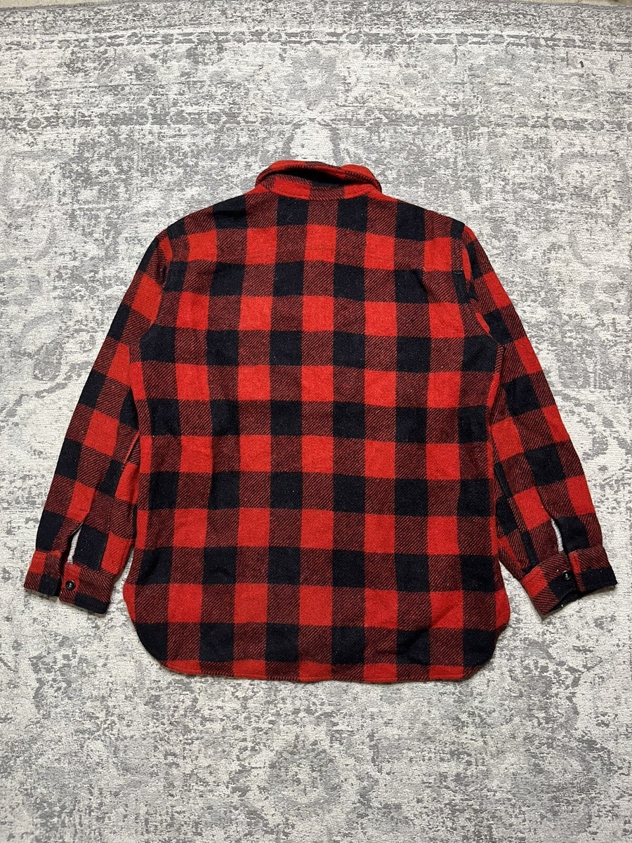 トップス 40s vintage cotton flannel work shirts 40s Worker Tweed Flannel Shirt BR-24449 – BARNS OUTFITTERS