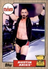 Austin Aries 2017 Topps Heritage WWE Card #11
