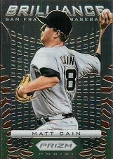 2012 Panini Prizm - Brilliance   #B8 Matt Cain