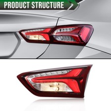Luci Natalizie Fanale Posteriore Sinistro Labwork Per Chevy Malibu 2016-2021 | Luce Stop E Posizione, Rosso, DOT/SAE Lampadario Led Bagno - Foto 9