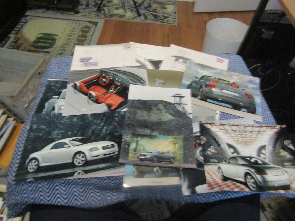 1998 AUDI TT COUPE TTS ROADSTER EARLY INTRO PRESS RELEASE KIT