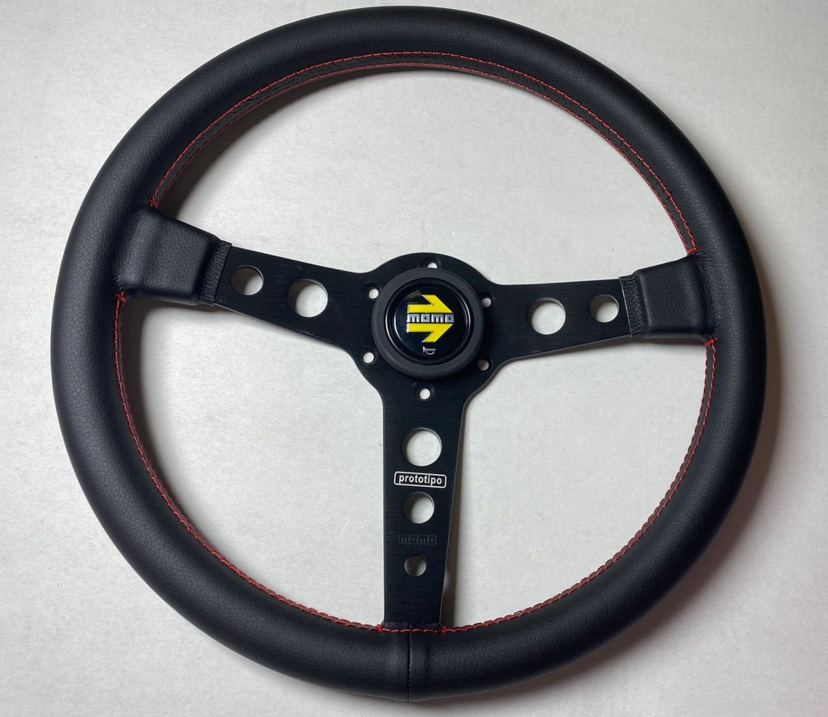 momo prototipo φ350 Momo Prototipo steering wheel 350mm silver [GTU_07] - CarBone