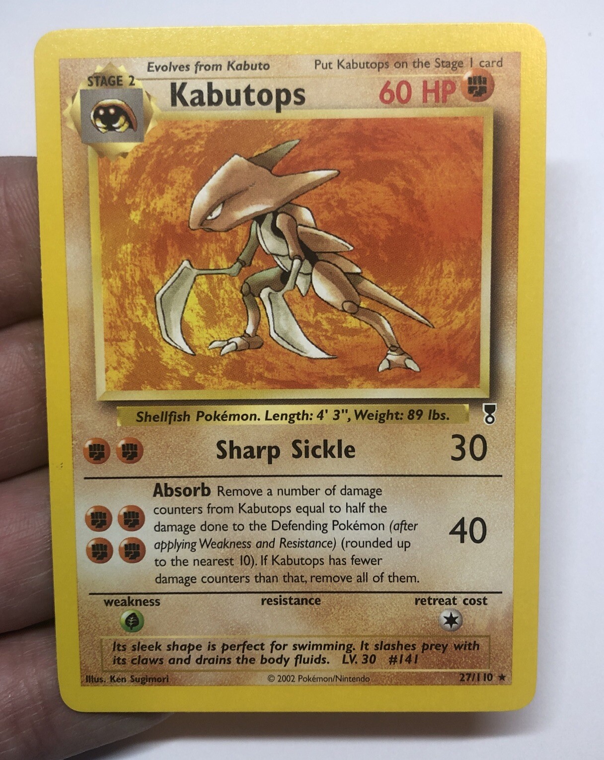 Kabutops 27/110 Legendary Collection Regular NM