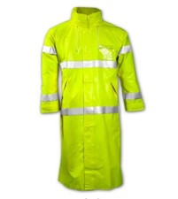Tingley High-Vis Class 3 Waterproof Rain Coat Lime Size Small