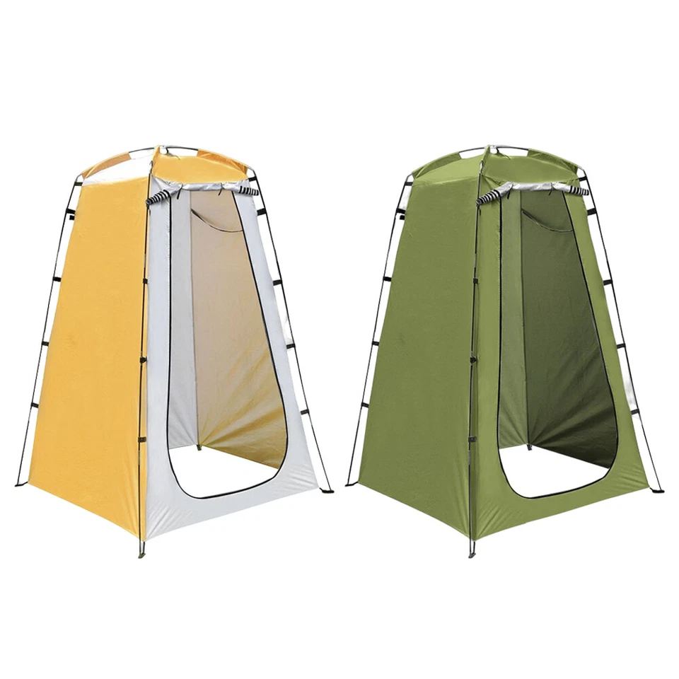 Portable Shower Tent Outdoor Camping Privacy Shower Toilet Changing/Shower Pump - Image 2 of 4