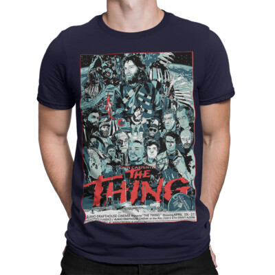Thing Halloween Movie Poster T-Shirt Retro Classic Horror Tee #HMP