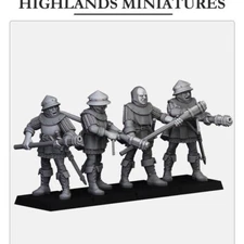 Gallia Handgunners - Highland Miniatures 28mm