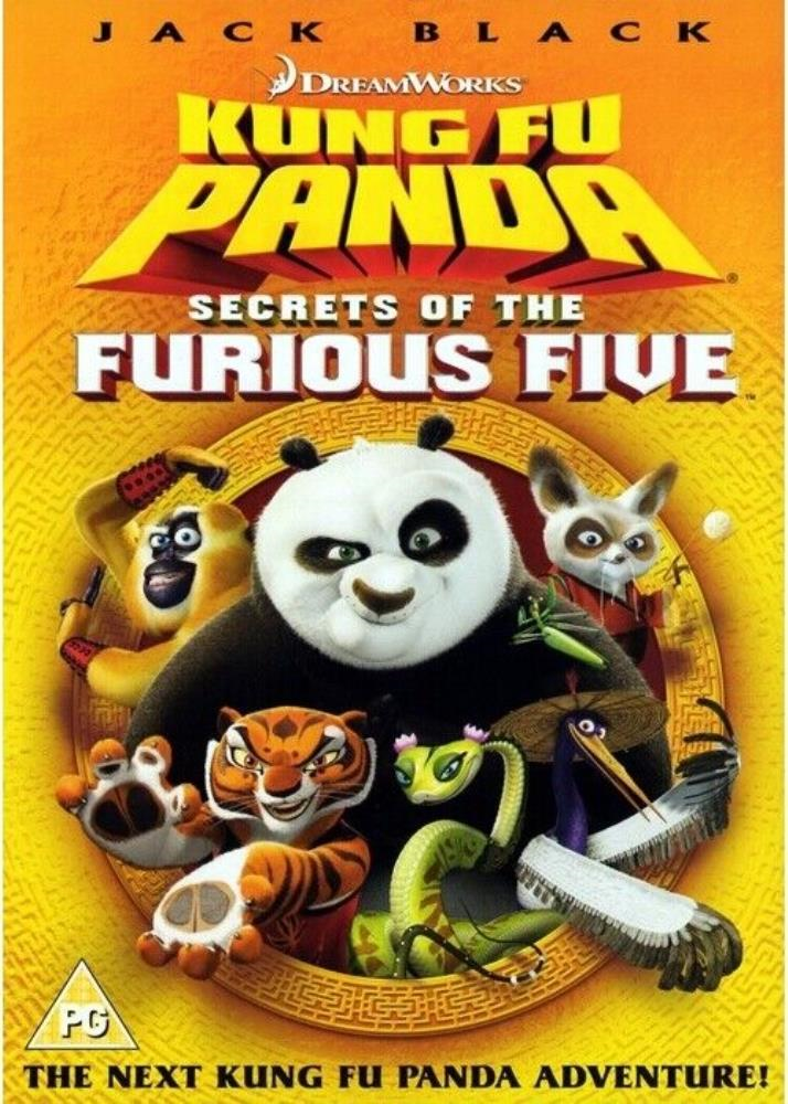 Kung Fu Panda: Secrets Of The Furious Five DVD (2008) Dustin Hoffman