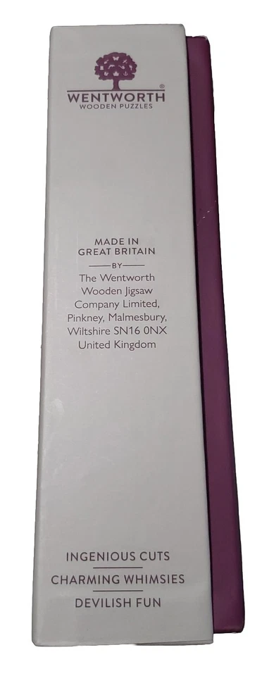 Quebra-cabeça de madeira raro HTF Wentworth 250 peças platina jubileu rainha Elizabeth II MUITO BOM ESTADO - Imagem 4 de 4