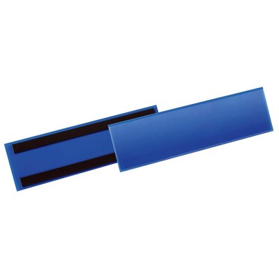 DURABLE Magnettaschen blau A6, 50 St.