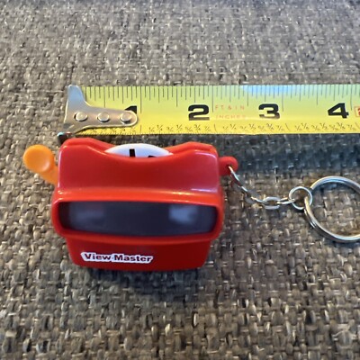 Vintage 1997 View Master Keychain - Working Exxx+ Condition Comes With 1  REEL