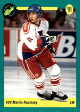 1991 Classic Draft Picks - #17 Martin Rucinsky (RC) Oilers