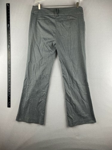 Grass Collection Pants Womens 11 Gray Flared Stretch Mid-Rises Dark Wash Casual - 第 7/10 張圖片