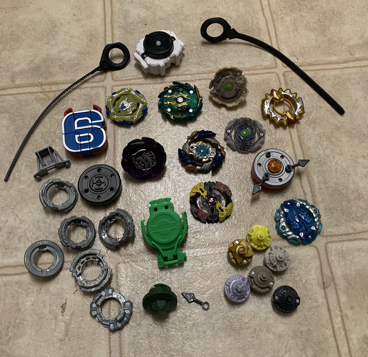 Huge Beyblade toy lot with parts pieces ￼and accessories | eBay