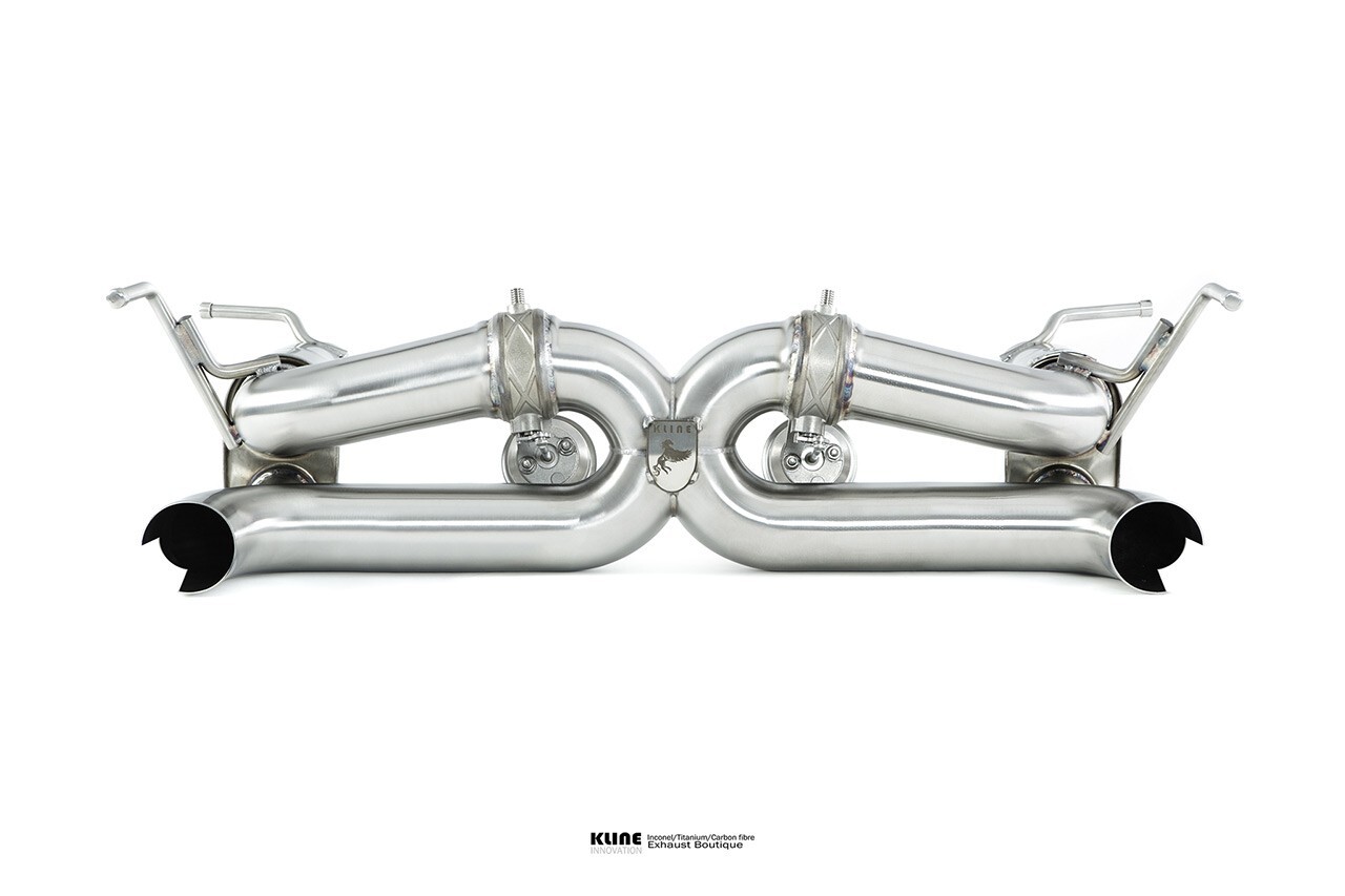 FERRARI 488 PISTA Kline Innovation Exhaust Valvetronic Silencer Section