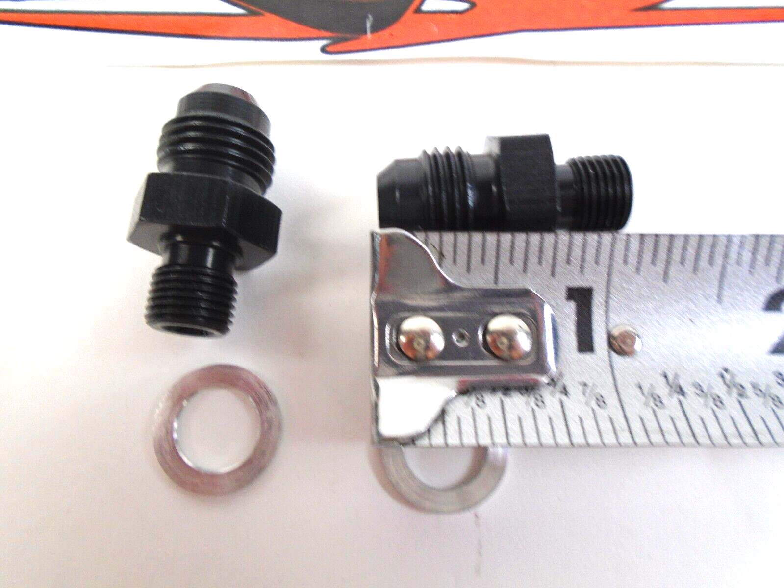 Ford Transmission Cooler Adapter Fittings to -8AN - Motorsport Accessories Ford Transmission Cooler Adapter Fittings to -8AN - Motorsport Accessories