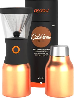 Asobu Coldbrew Coffee Maker in Copper