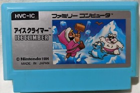 Ice Climber With Manual Nintendo Famicom FC NES Pins Cleaned Tested US Seller