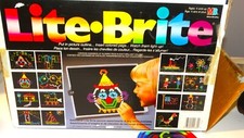 Vintage Original 1990 LITE BRITE Walk Good in BOX