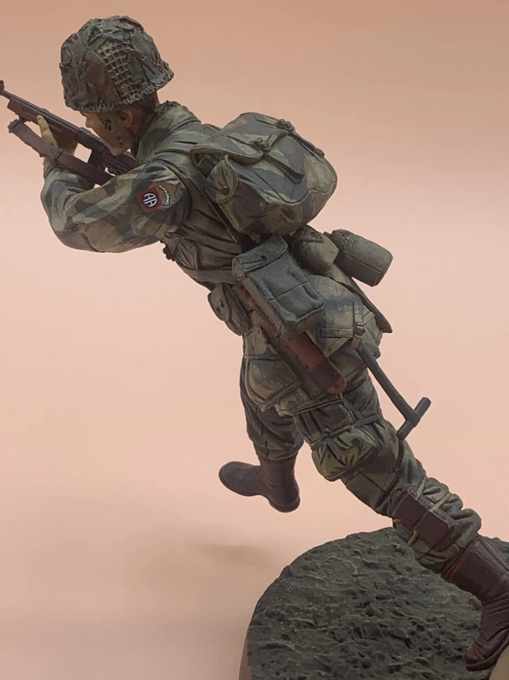Figura de acción militar Dusty Trail Toys 2003 - cabo Smith American Airborne Foto 2 de 4