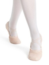 Capezio Leather Upper Adult Ballet Shoe - Light Pink 4.5 M D7 65, RN 63356