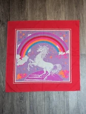 Unicorn Vintage USA Native Bandana Biker Rag Rainbow Wamcraft