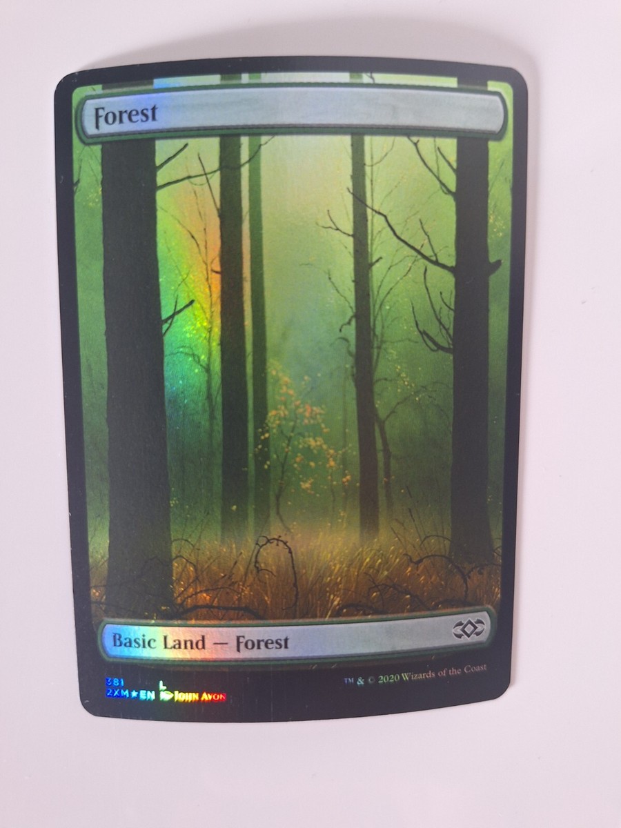 Basic Land Full-Art English Double Masters Non-Foil & Foil - MTG