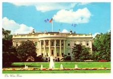 postcard Continental The White House 1977 Was...