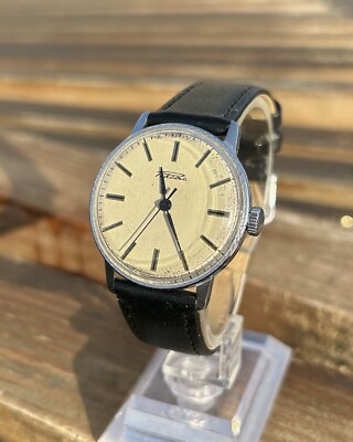 Vintage Soviet RAKETA Jeans Watch Retro Mechanical Wristwatch Made In USSR 1980s